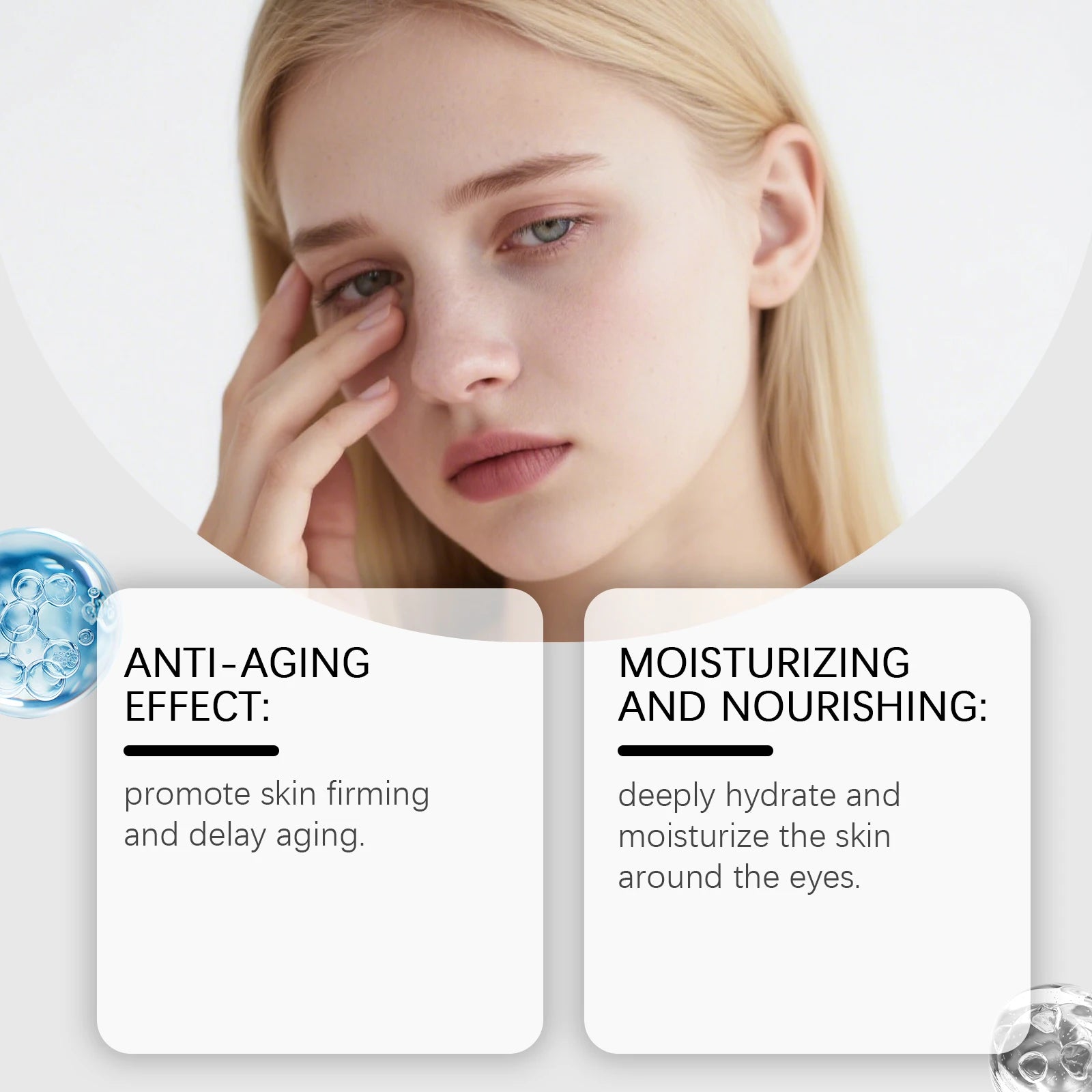 Vitamin E Firming Eye Cream Reduce Dryness Anti Dark Circles Removal Eyes Bags Enhance Skin Elasticity Moisturize Eye Care Serum Oasis Select