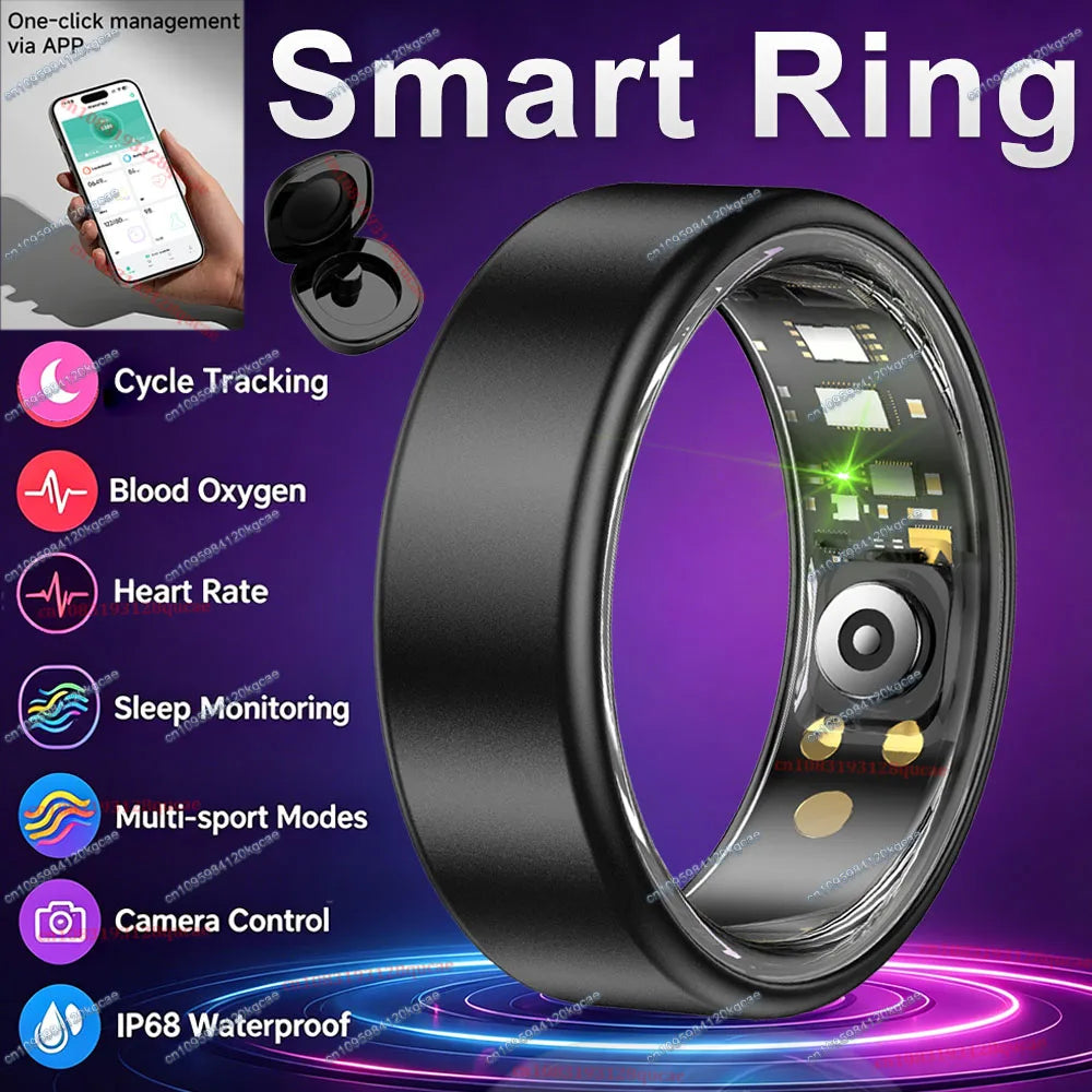 R09 Smart Ring – Heart Rate, SpO2 & Sleep Tracker | 5ATM