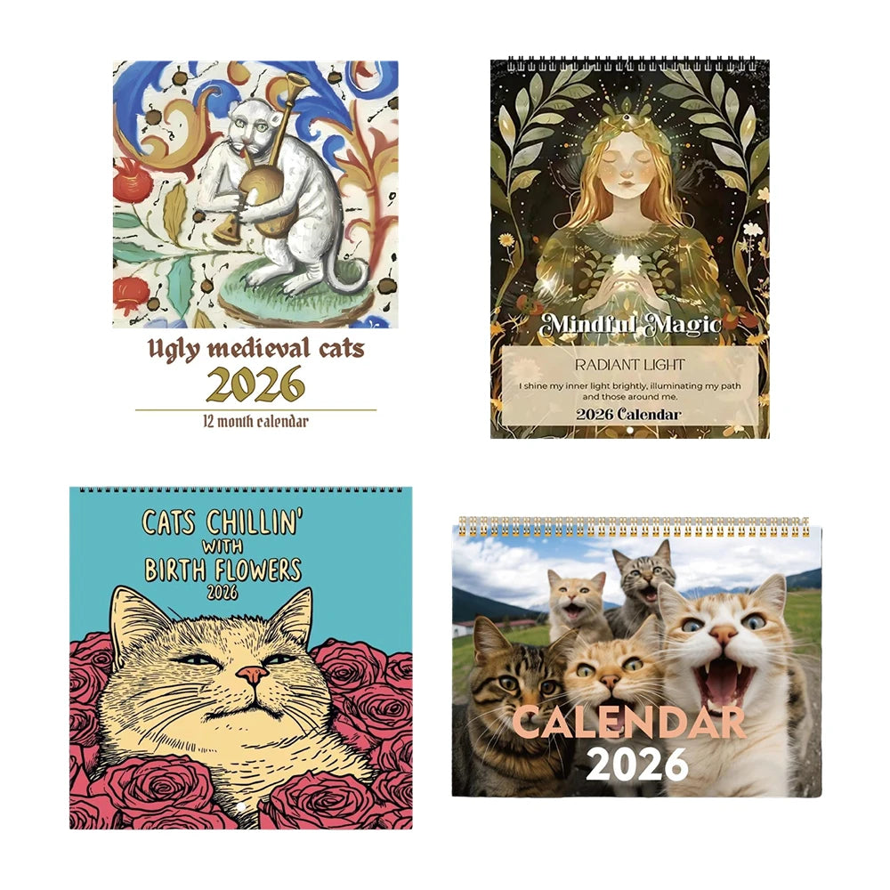 2026 Mindful Magic Wall Calendar – Enchanted Forest Affirmations