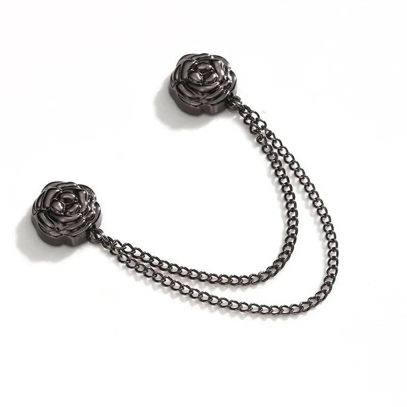 Magnetic Clothing Clip – Pinless Brooch for Hijab & Shawl Magnetic Clothing Clip Oasis Select black