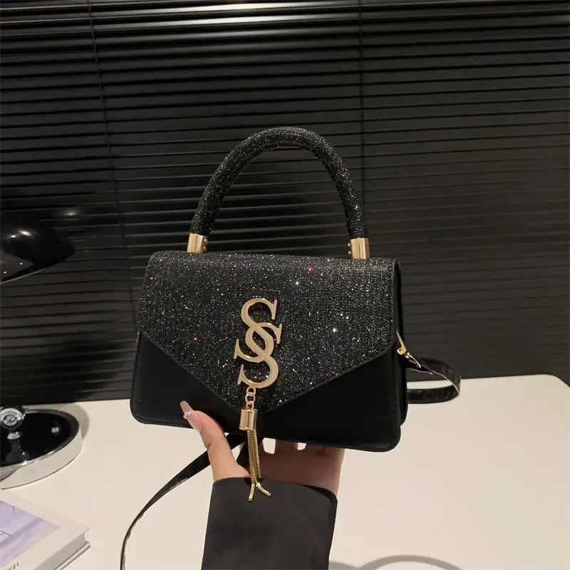 Sparkly Rhinestone Evening Bag Luxury Shoulder Purse for Women Formal Occasion Banquet Prom Accessory Oasis Select A5