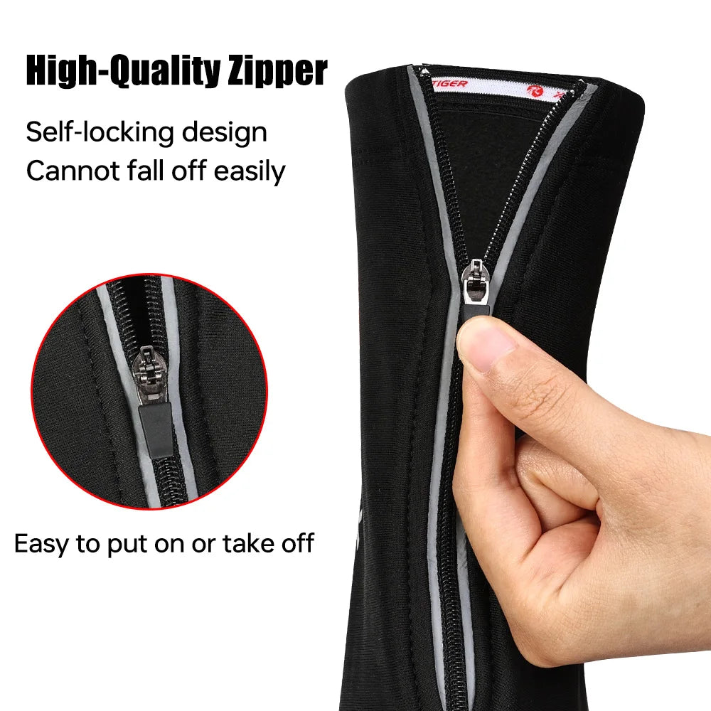 X-TIGER Winter Cycling Shoe Cover Fleece Warm Mountain Bike Overshoes Windproof Unisex Road Bicycle Shoes Cover Oasis Select