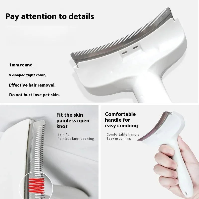Slicker Brush For Dogs Undercoat Deshedding Tool For Dogs Cats Puppy Kitten Detangling Dematting Rake Shedding Tool For Oasis Select