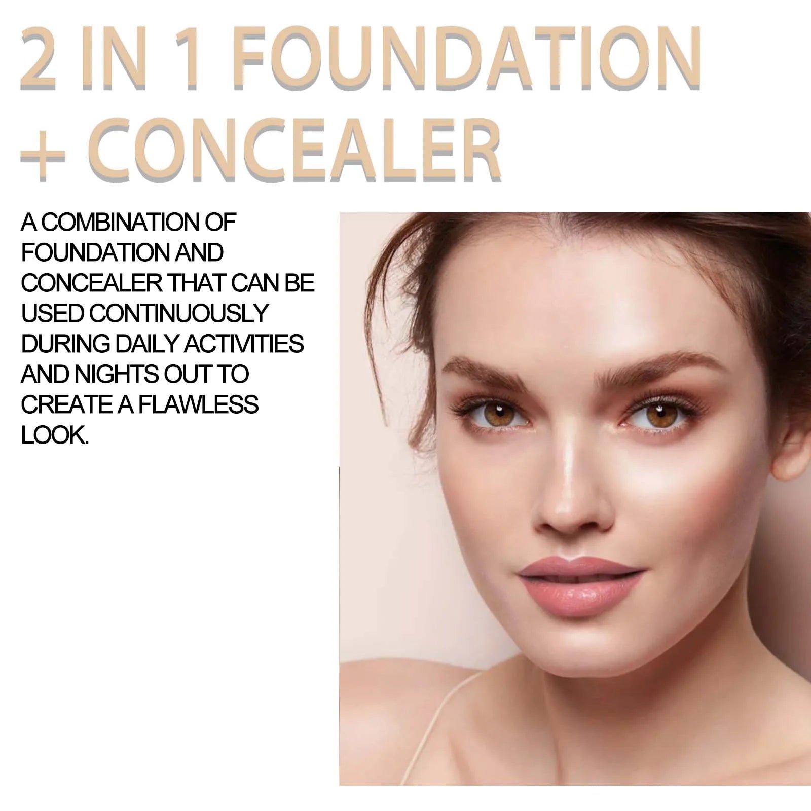 Jaysuing Double Head Concealer – Cover Blemishes & Dark Circles Face Concealer Oasis Select