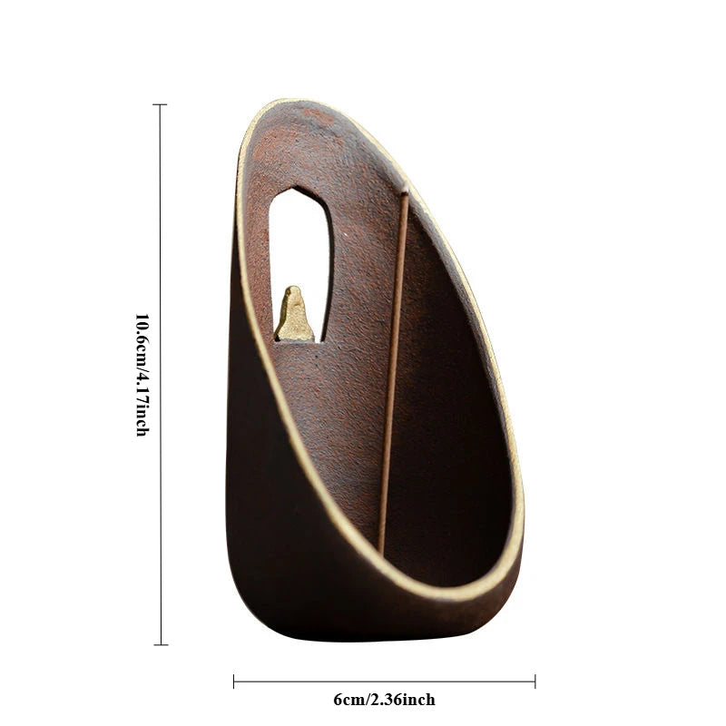 Pu Ying Incense Insert Creative Ceramic Thread Incense Burner Indoor Study Tea Ceremony Accessories Decoration Incense Burner Oasis Select