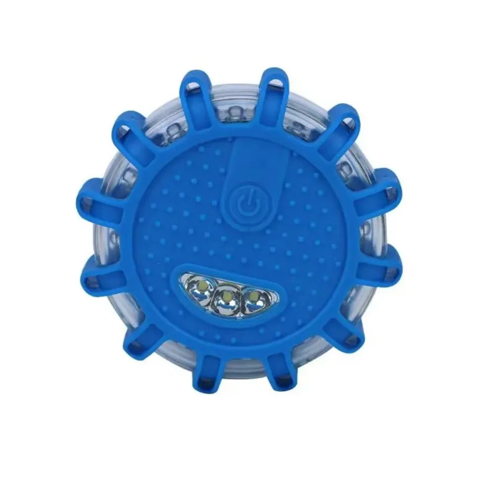 Magnetic Base Magnetic LED Strobe Light Flashing Mode Warning Signal Warning Light Safety LED Strobe Emergency Light Oasis Select Blue