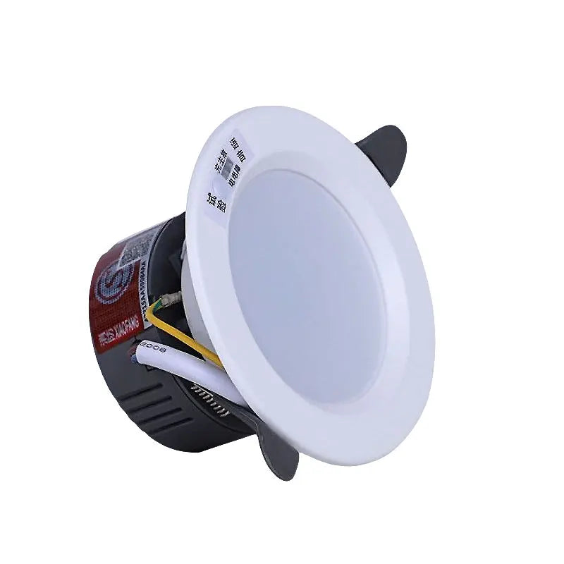 Rechargeable LED Emergency Downlight | Motion Sensor, 90-Min Backup