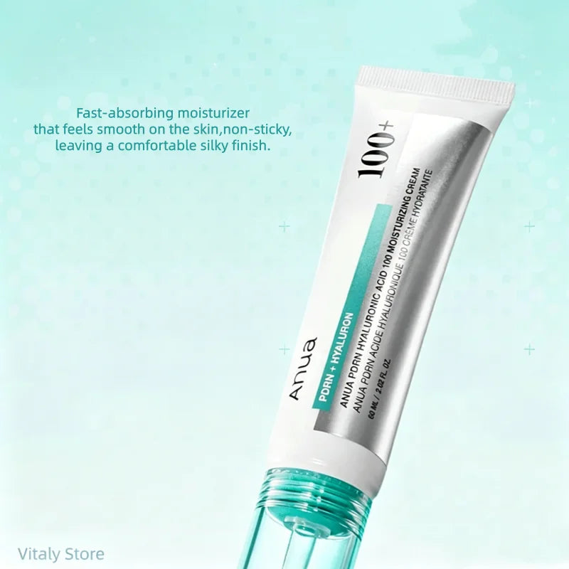 Anua PDRN Hyaluronic Acid Moisturizing Cream 60ml | K-Beauty Face Moisturizer Cream Oasis Select