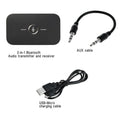 Bluetooth 5.0 Audio Receiver Transmitter 300Mah Battery 3.5mm AUX Jack Stereo Music Wireless Adapters For TV Car PC Headphone Oasis Select Without RCA cable