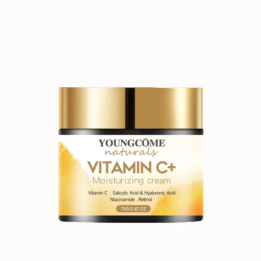 Vitamin C Face Cream & Essential Set Retinol Smooth Wrinkle Moisturizing Firming Hyaluronic Lightening Repairing Smooth Skincare Oasis Select 70g