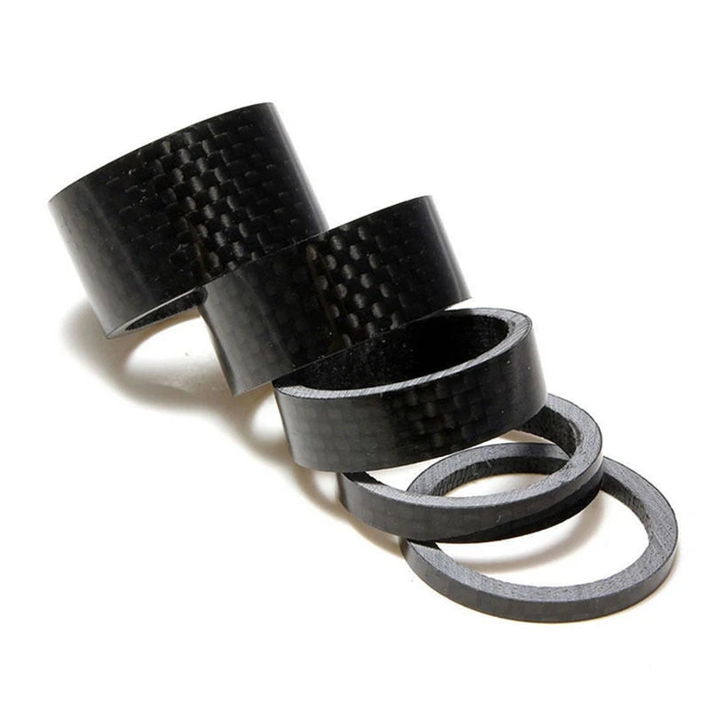 Steering Headset Spacers Tube Washer Various 1-1/8\\\" 28.8mm For Stem Carbon Fiber Bicycle Cycle For Bicycle Bike Oasis Select A