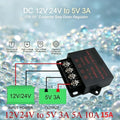 12V24V to 5V 3A 5A 10A 15A DC Converter Voltage Reducer Regulator Step Down Buck Converter Power Supply Volt Transformer Module Oasis Select 12V 24V to 5V 15A