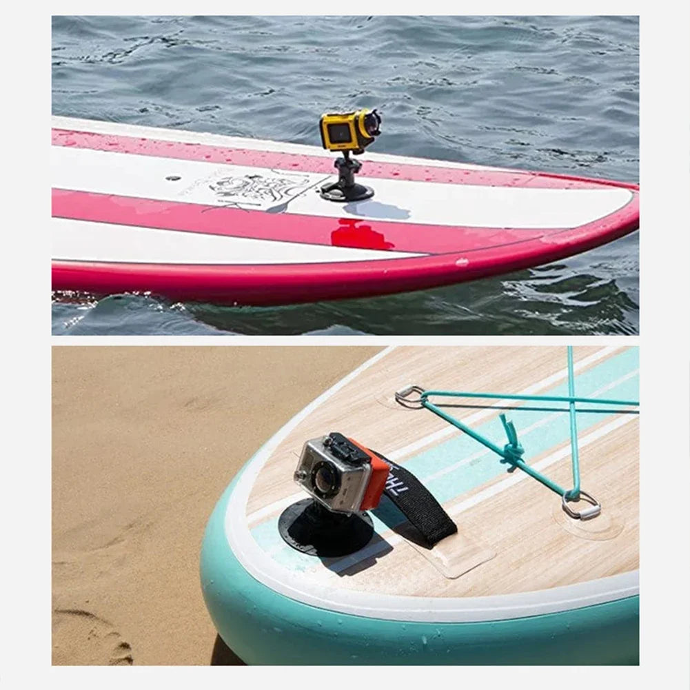 Surfboard Kayak Camera Mount Holder Surfboard Camera Fixed Stand SUP Surfboard Camera Mount Base Outdoor Accessories Oasis Select