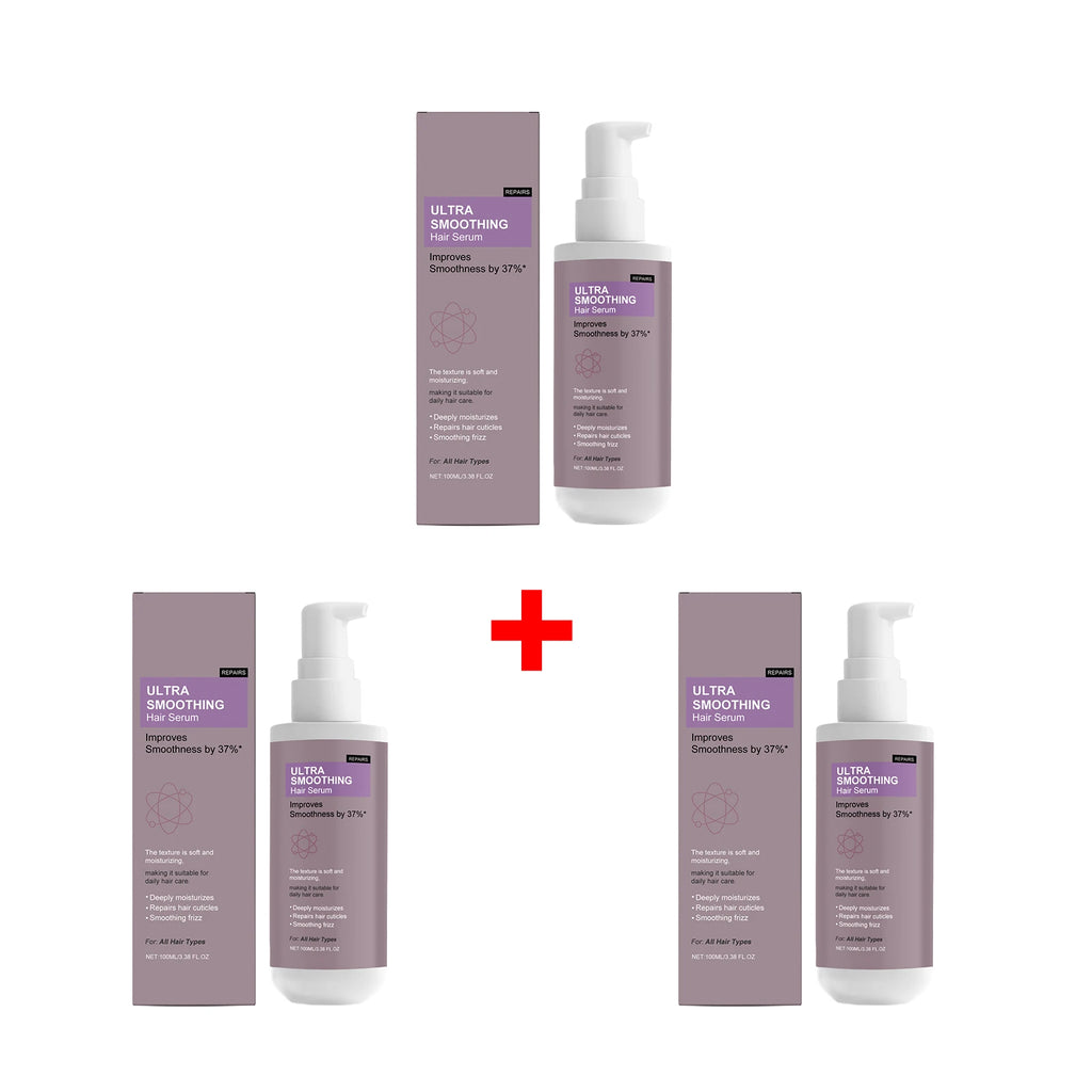 37% Smoothing Hair Serum for Dry & Frizzy Hair Anti-Frizz & Cuticle Repair Serum Prevent Hair Loss Reduce Breakage Hair Care Oasis Select 3pcs