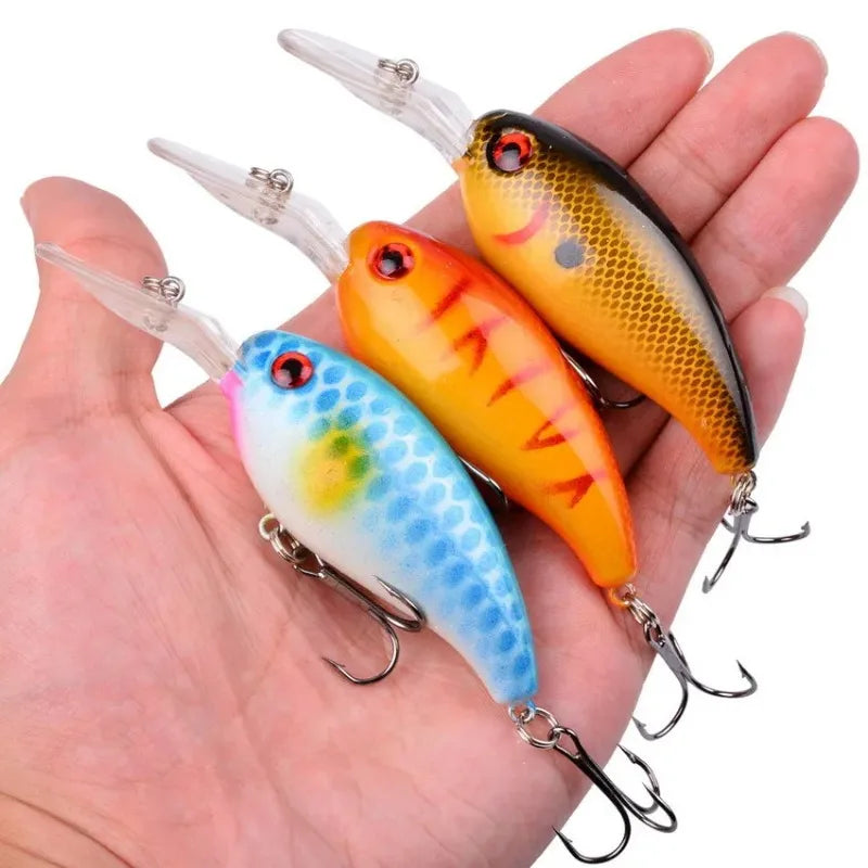 2026 10CM/15G Mini Crank Fishing Lure Set 3/5/8PCS Random High Quality Swimbait Wobble Biomimetic Artificial Bait for Angling ﻿ Oasis Select