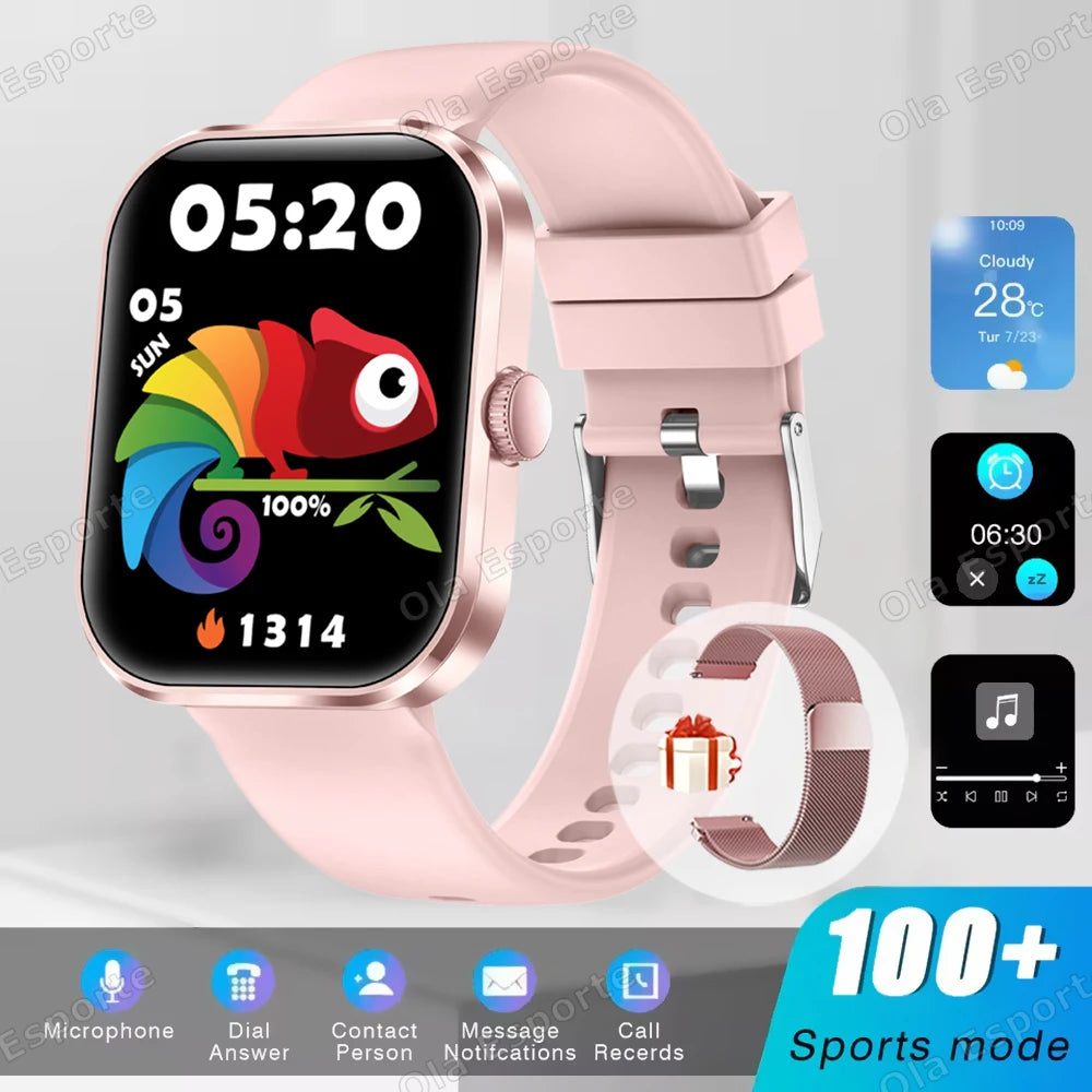 Ola Esporte Smart Watch – Bluetooth Calls, Health Monitor & GPS
