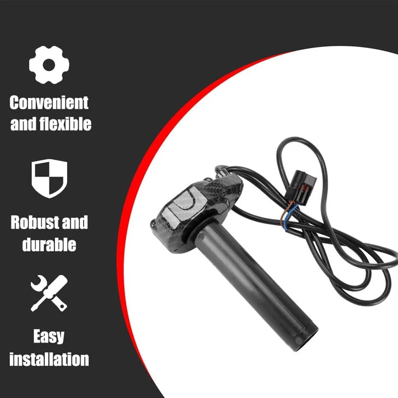 22mm Motorcycle Throttle Accelerator - Compatible with Sur-Ron/Surron/Sur Ron, High Sensitivity Hall Sensor & Ergonomic Grip Oasis Select