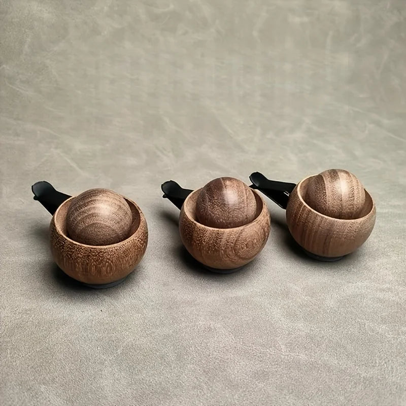 Car & Home Essential Oil Diffuser - Made of Wood Mini Cute Natural Fragrance Diffuser Suitable for Bedroom Living Room Bathroom Oasis Select