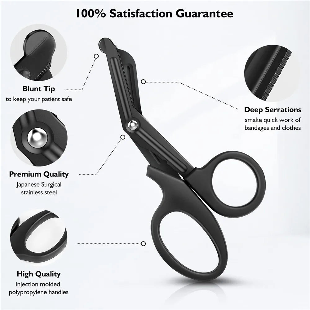 Medical Scissors Survive Paramedic Medical Rescue Scissor Trauma Gauze Tactical First Aid Shear Trauma Shears Survival Rescue Oasis Select