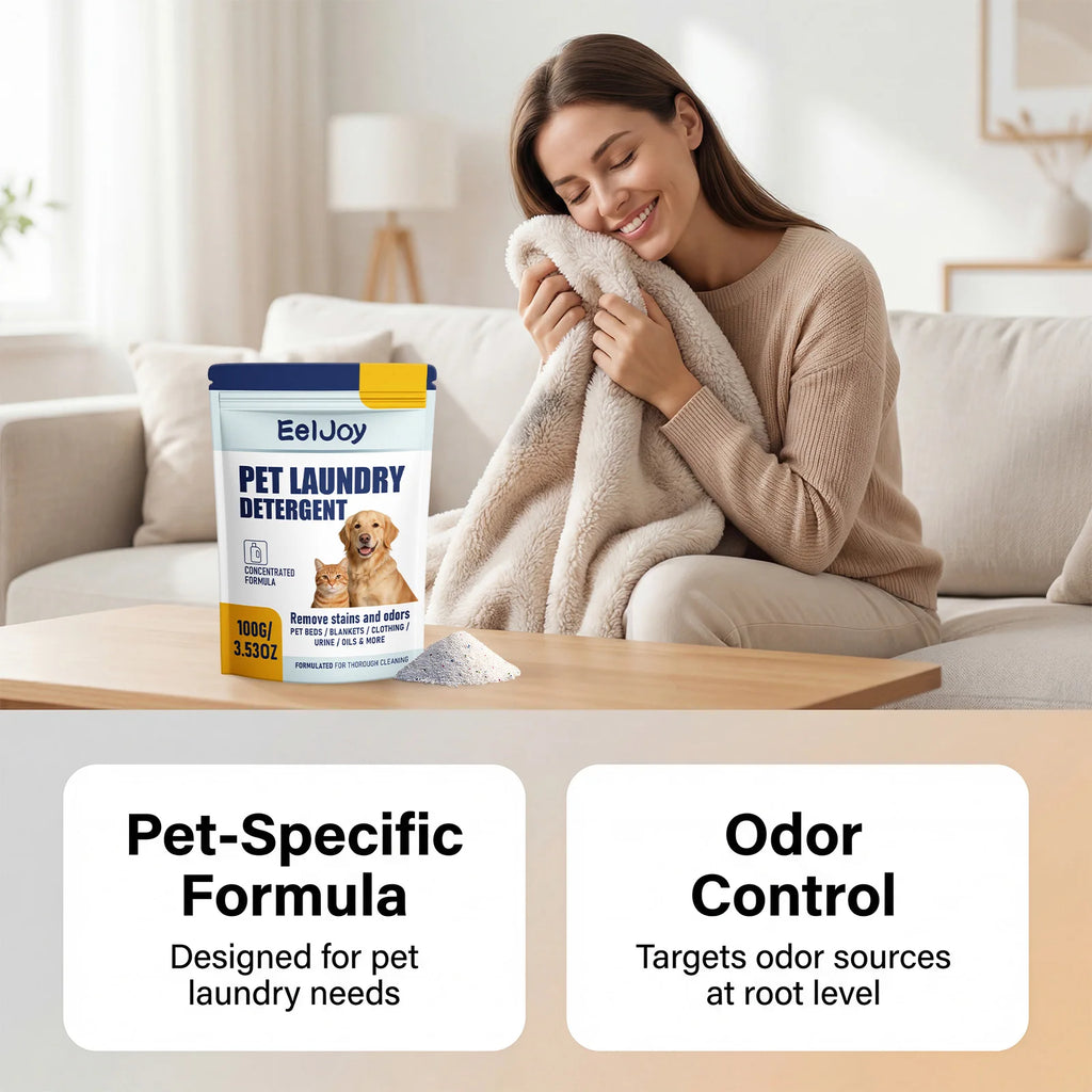 Pet Laundry Detergent powder For Dogs Cats Concentrated Stain Odor Remover For Pet Beds Blankets Clothing Machine Wash Friendly Oasis Select