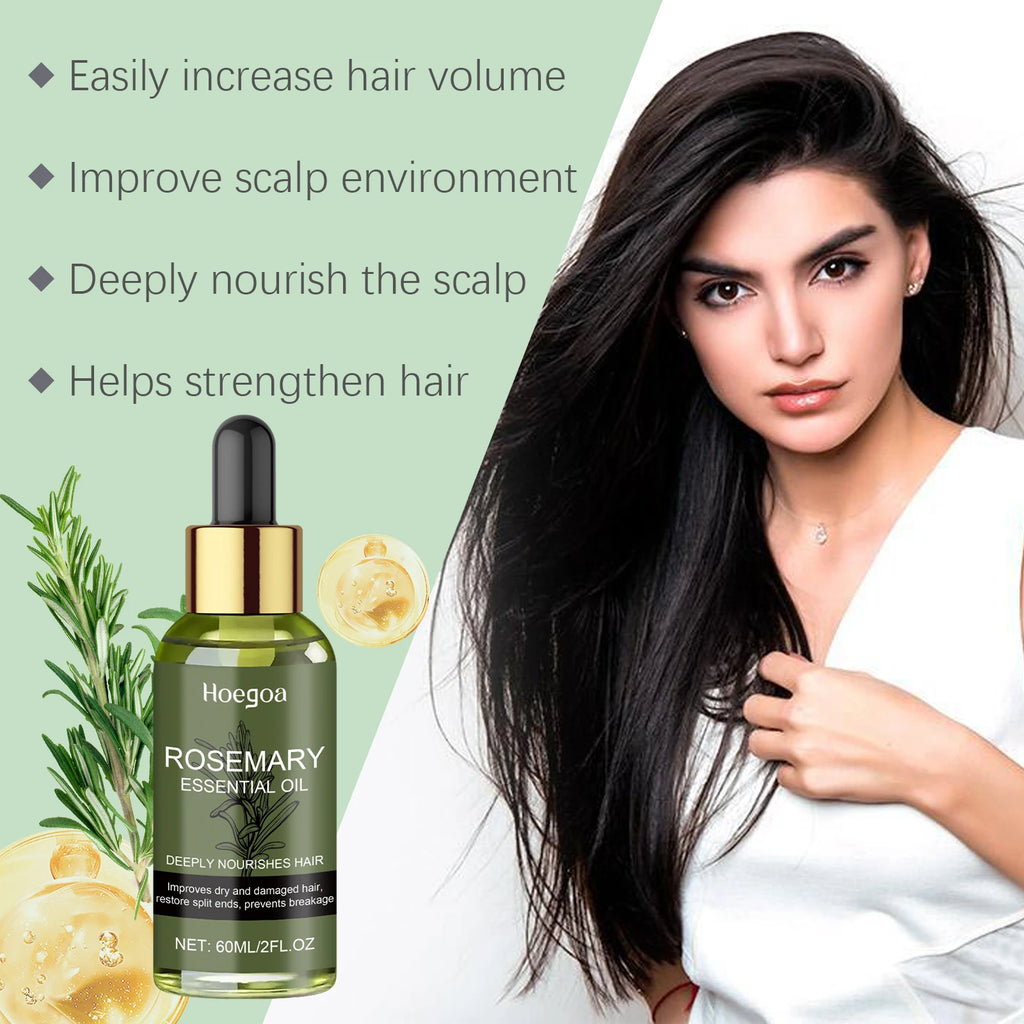 HOEGOA Rosemary Hair Oil – Nourish, Hydrate & Smooth Hair Care Oil Oasis Select