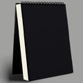 1 Pack 60-Sheets Top Spiral-Bound Sketch Book Acid-Free Art Sketchpad for Artistic Drawing Painting And Writing Oasis Select black A4