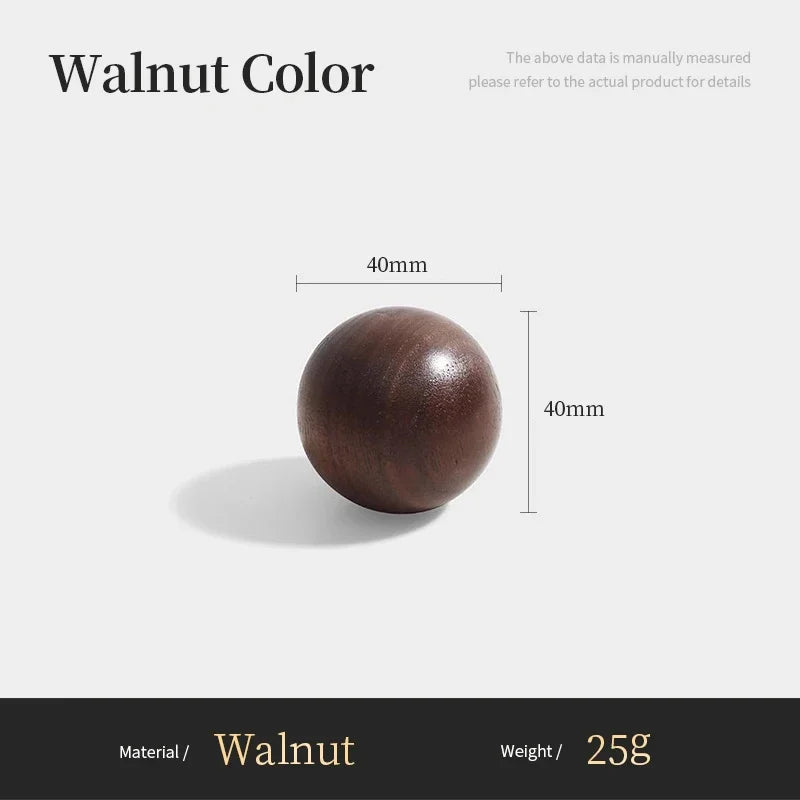 Nordic Walnut Wood Cabinet Handles & T-Bar Drawer Knobs