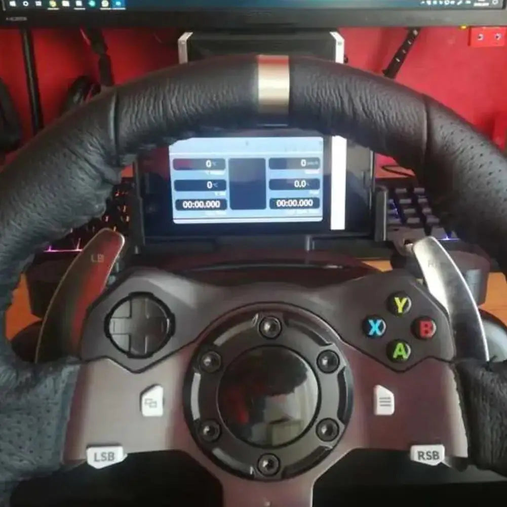 3D Printed Phone Mount for Logitech G29 & G920 Sim Racing Steering Wheel Phone Mount Oasis Select