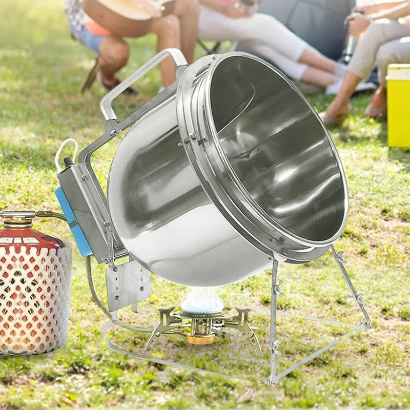 LZHZXY 7L Automatic Stir Fry Cooking Machine | Stainless Steel