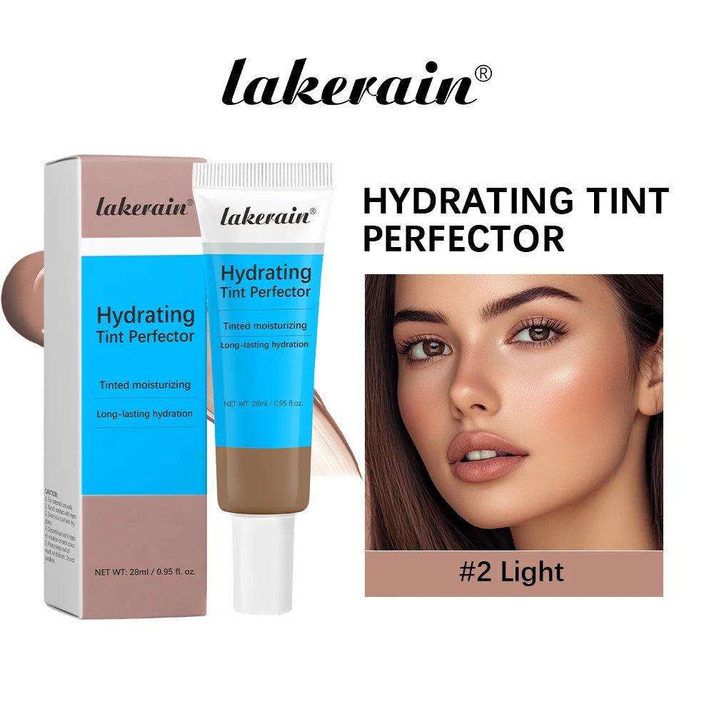 Strong Coverage Tinted Hydrator Cream Lightweight Concealer Even Skin Tone Semi-matte Finish Natural Moisturizes Face Cosmetics Oasis Select 02