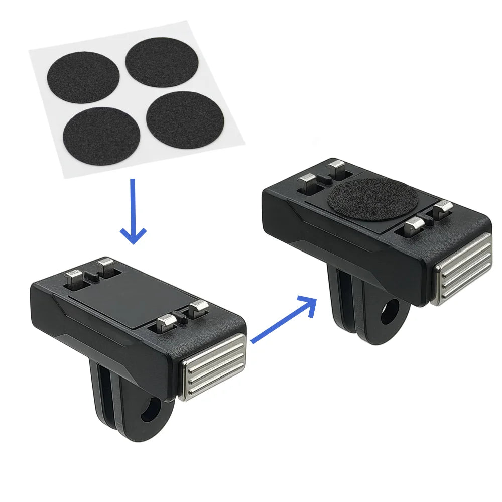 VeFly Magnetic Two-Claw Adapter 1/4" Thread | Insta360 X5 X4