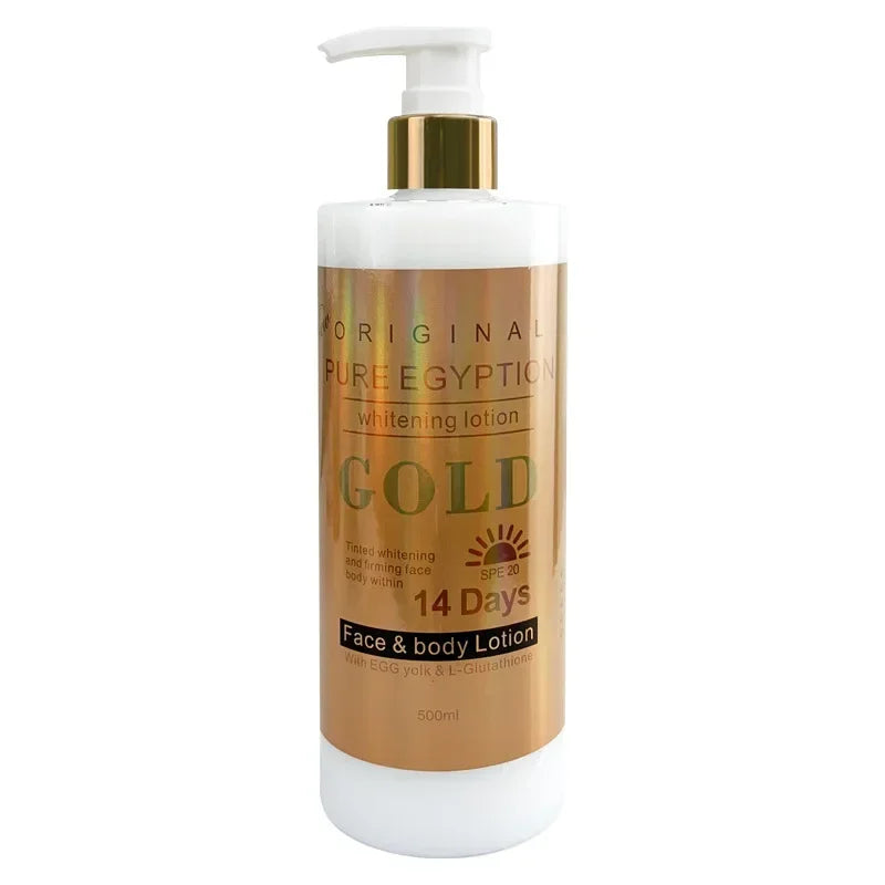 500ml Glutamate Body Cream Vitamin VC Moisturizing Lotion Skin Whitening Nicotinamide Anti Wrinkles Body Lotion Oasis Select Gold