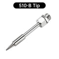 DC 3.7V 8-10W USB Electric Soldering Iron TYPE-C Plug-in Model with 5 Levels of Temperature Adjust MINI Soldering Iron DIY Tools Oasis Select 510-B