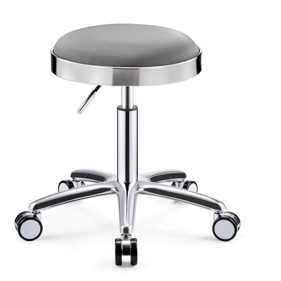 Stainless steel beauty stool pulley stool lifting large work stool hair and nail stool hair cutting chair swivel chair Oasis Select 13