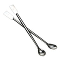 Double-Ended Stainless Steel Lab Spoon & Spatula 200mm