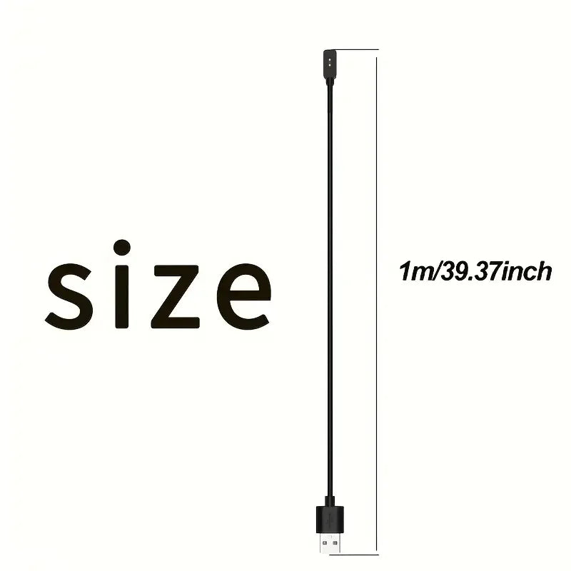 Magnetic USB Charger for Xiaomi Mi Band 8 & Redmi Watch 4/3 Magnetic Charging Cable Oasis Select