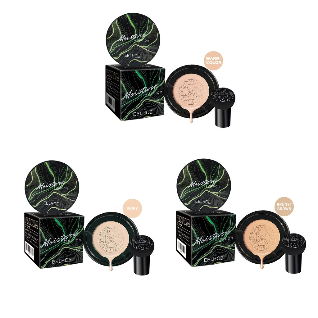 EELHOE Mushroom Head Air Cushion BB Cream – Full Coverage Base Air Cushion Foundation Oasis Select