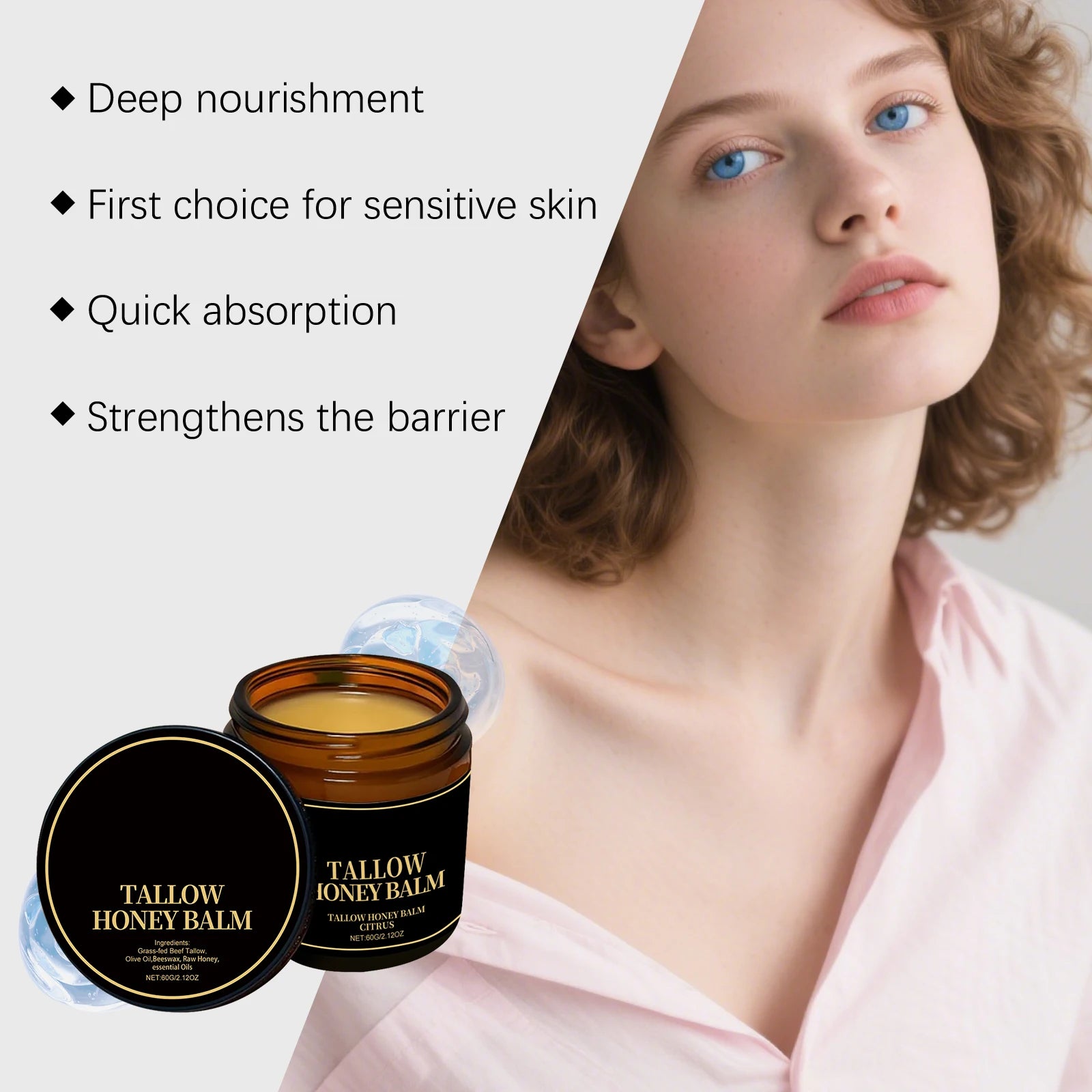 Tallow Nourishing Body Cream – Deep Hydration & Barrier Repair Nourishing Body Cream Oasis Select