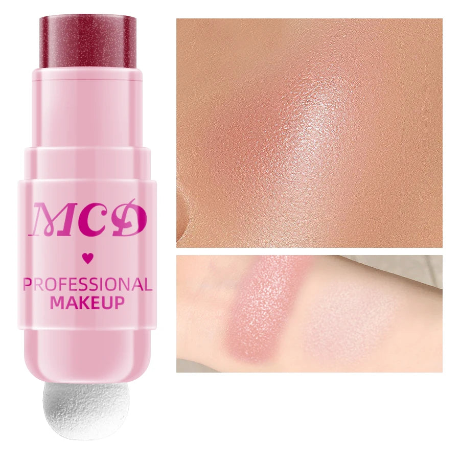 MCD 6-Color Jelly Blush Stick – Lip & Cheek Tint Matte Finish