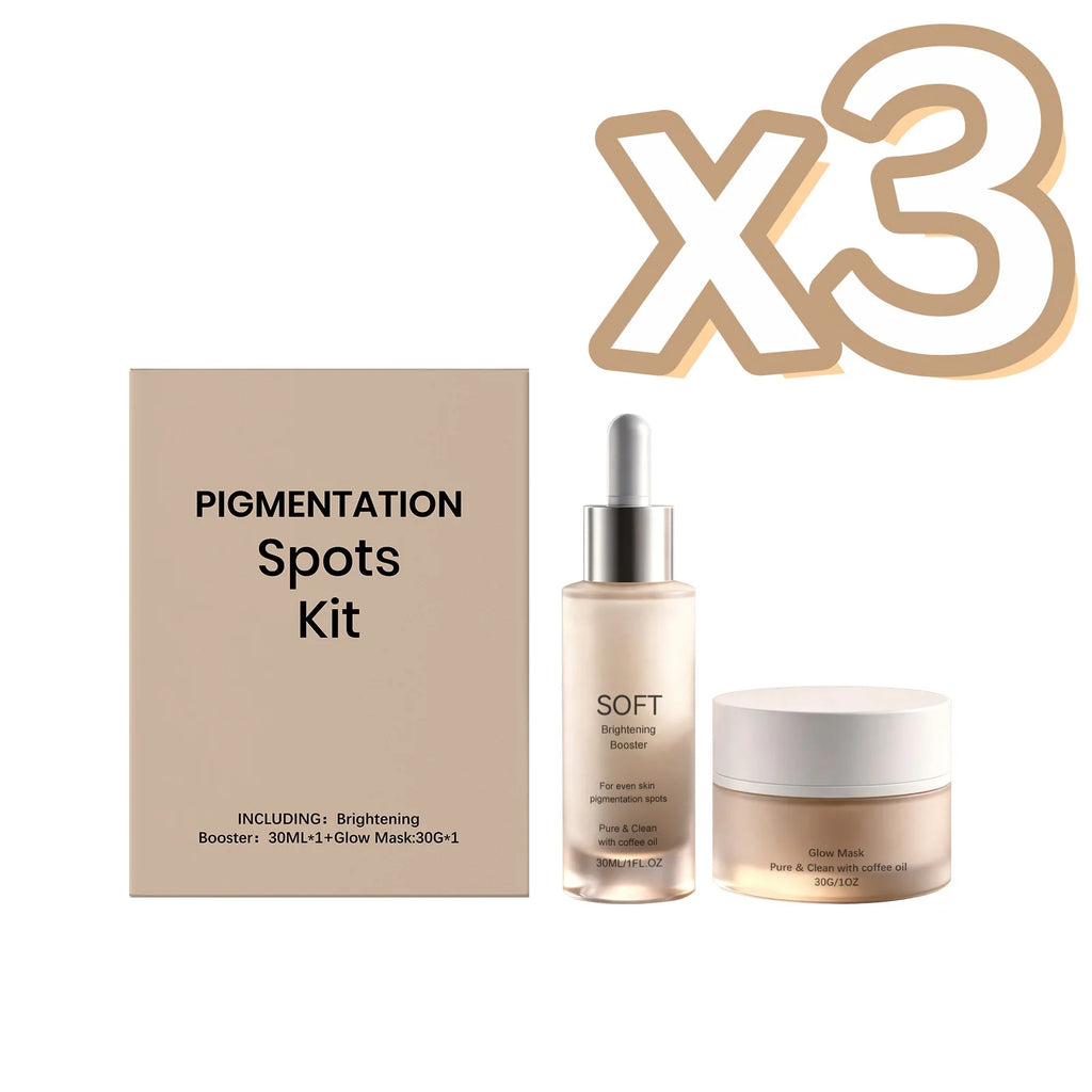 Brightening Essence & Mask Set – Dark Spots & Pigment Skincare Brightening Skincare Set Oasis Select 1set Boxed x 3