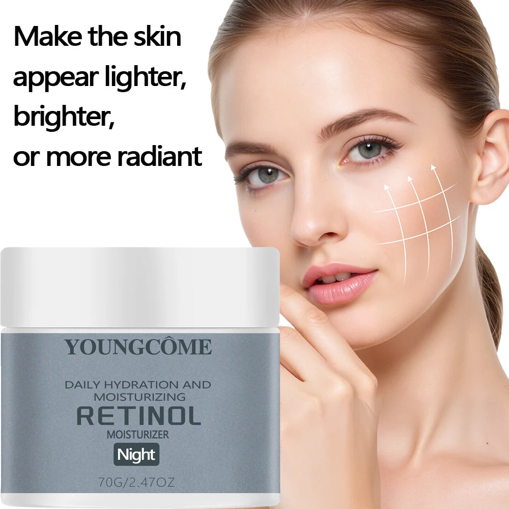 Retinol & Hyaluronic Acid Night Face Cream – All Skin Types