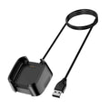 Fitbit Versa 2 USB Charger Dock & Charging Cable Stand Smartwatch Charger Dock Oasis Select Black