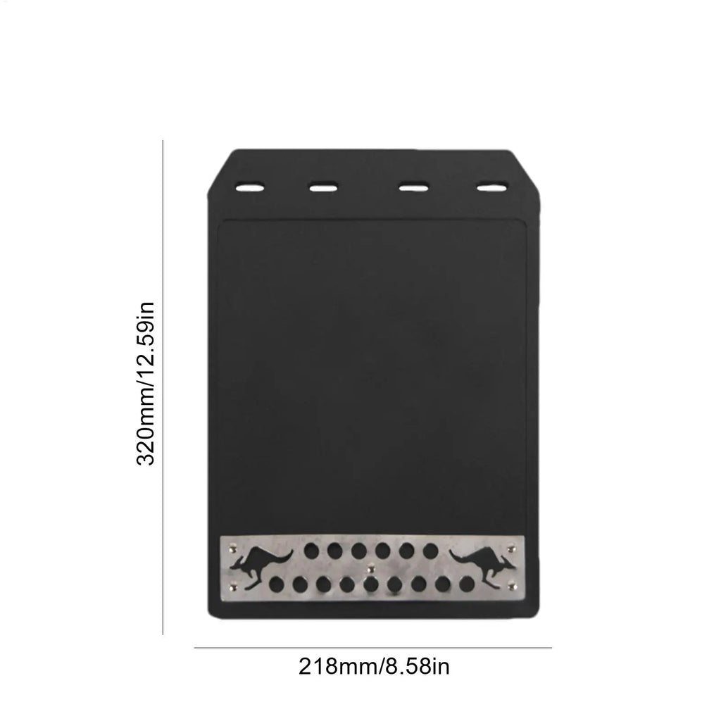 2-Piece Car Mudguard Mud Flaps Heat-Resistant Car Splash Guards Trucks Mud Guards Waterproof Rear Mud Flaps Vehicle Protection Oasis Select