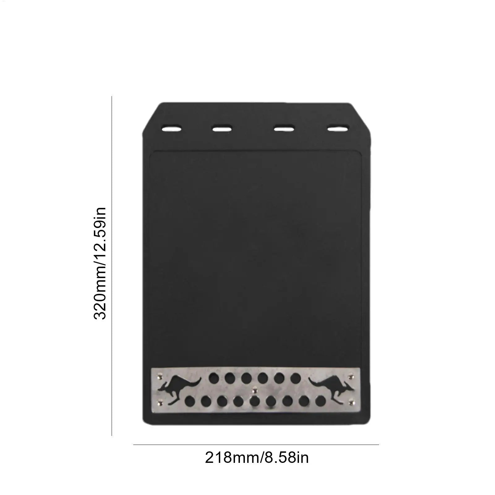 2-Piece Car Mudguard Mud Flaps Heat-Resistant Car Splash Guards Trucks Mud Guards Waterproof Rear Mud Flaps Vehicle Protection Oasis Select