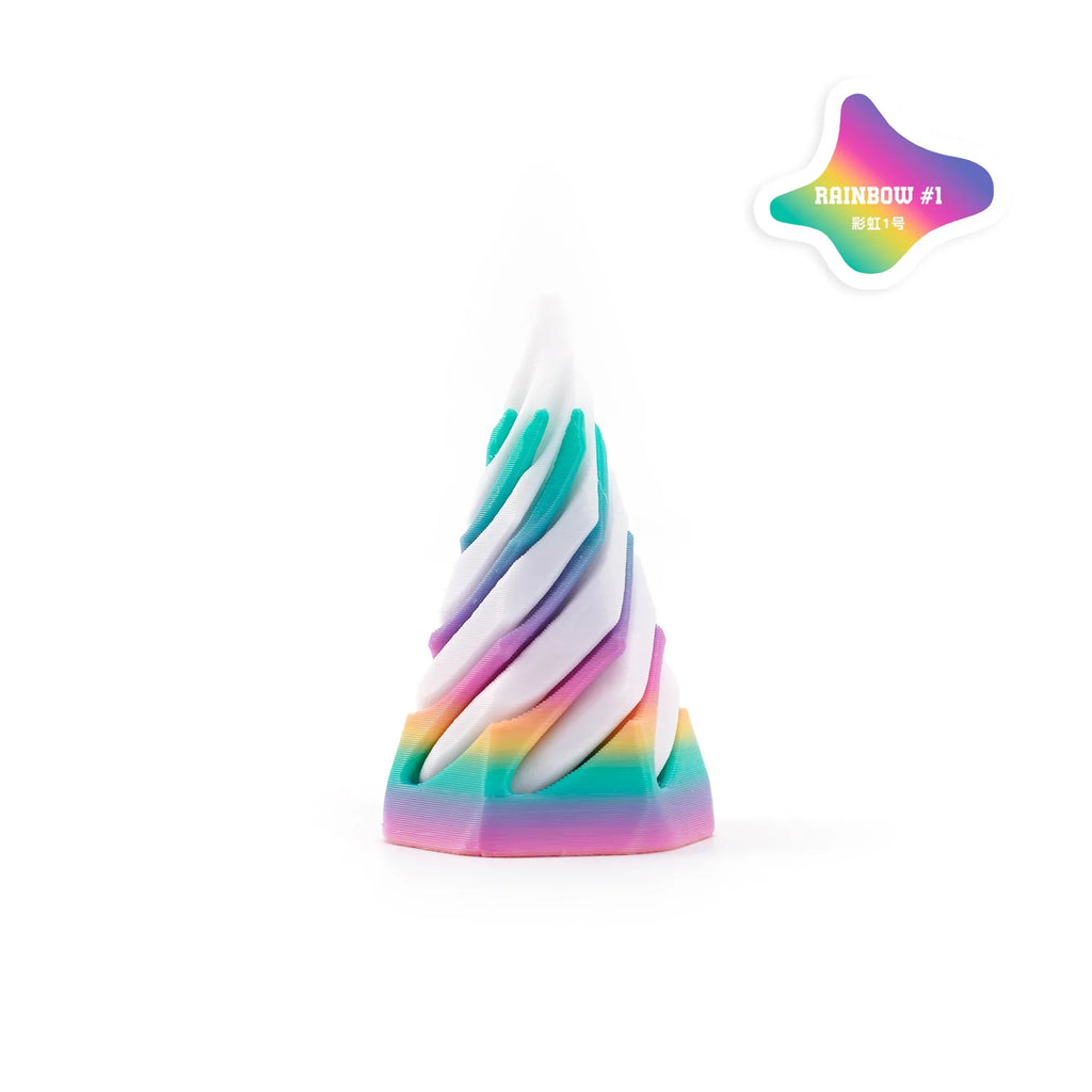 3D Printed Helix Screw Rotating Toys Stress Reducing Tool Pyramid Passthrough Sculpture Spiral Cone Ornaments Home Decoration Oasis Select Style 16