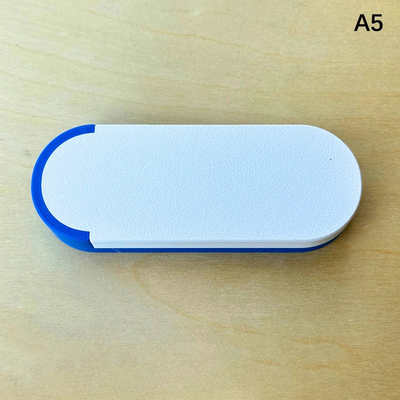 Portable Cute Band-Aid Storage Box Sliding Toothpicks Swabs Dental Flossers Organizer for Home Office Travel Essentials Oasis Select A5