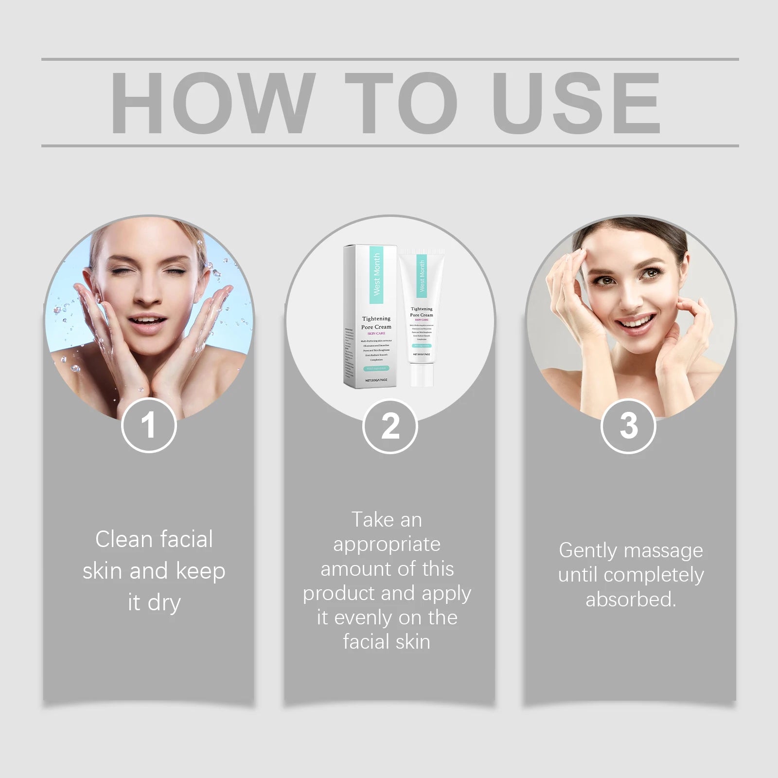 Tightening Pore Cream Remove Blackheads Fade Blemishes Relieve Dryness Oil Control Smoothing Shrink Pores Face Moisturizer Cream Oasis Select