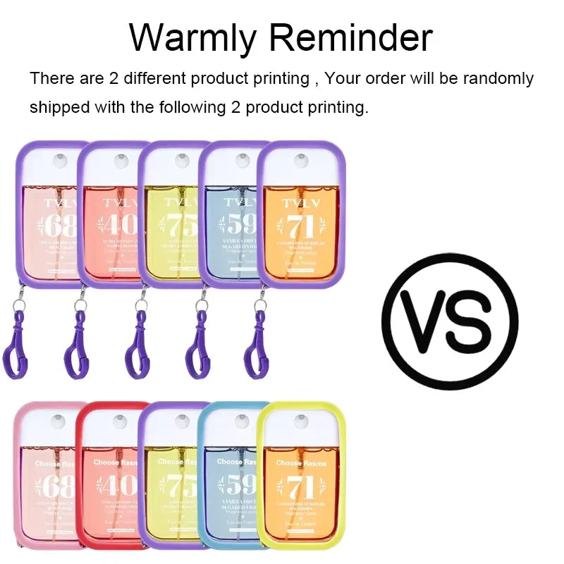 5-Pack Portable Liquid Air Freshener Pendants – 6 Scents