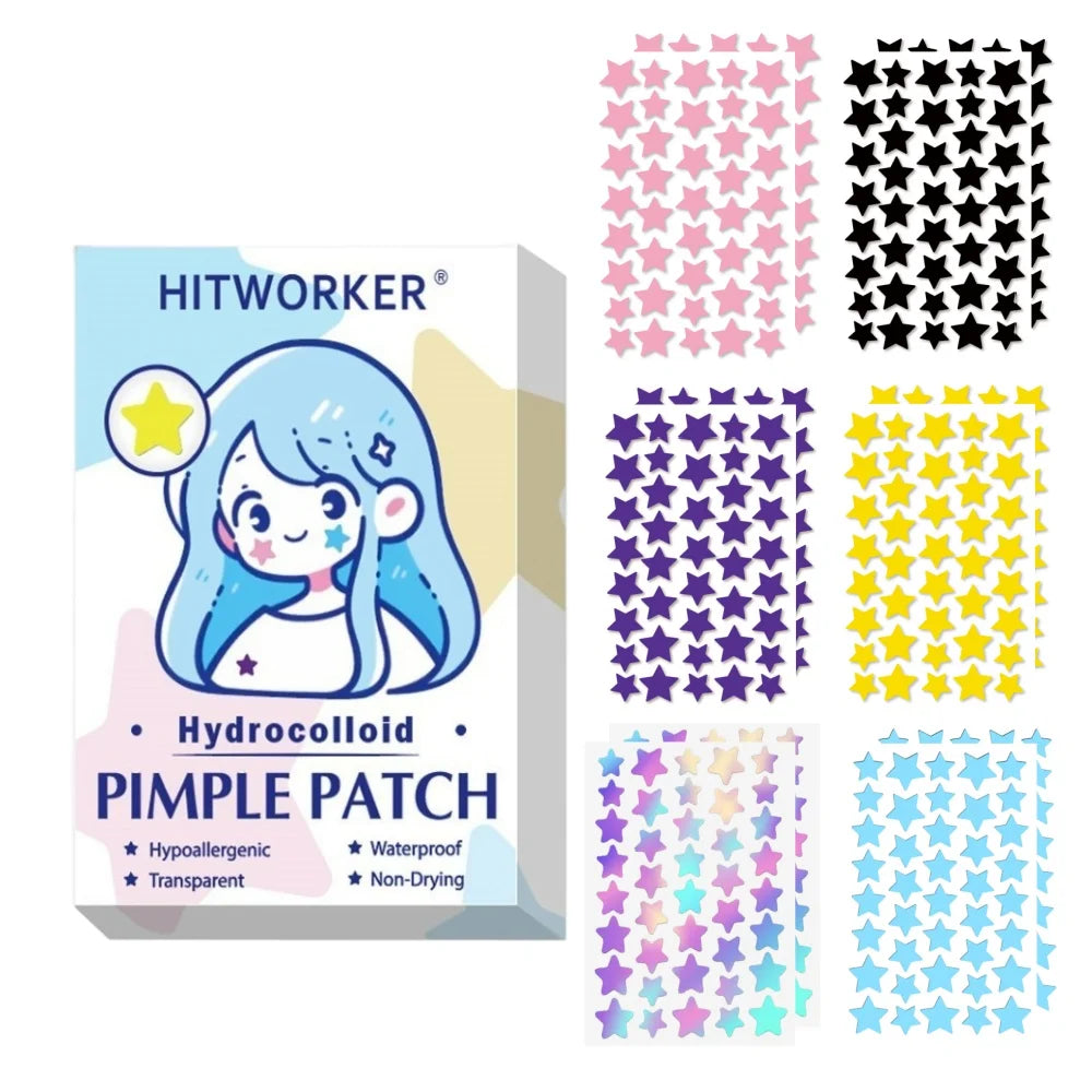 480/240 pieces/box of star shaped hydrogel acne patch, alcohol free, gentle and non irritating absorption acne patch Oasis Select 480pcs