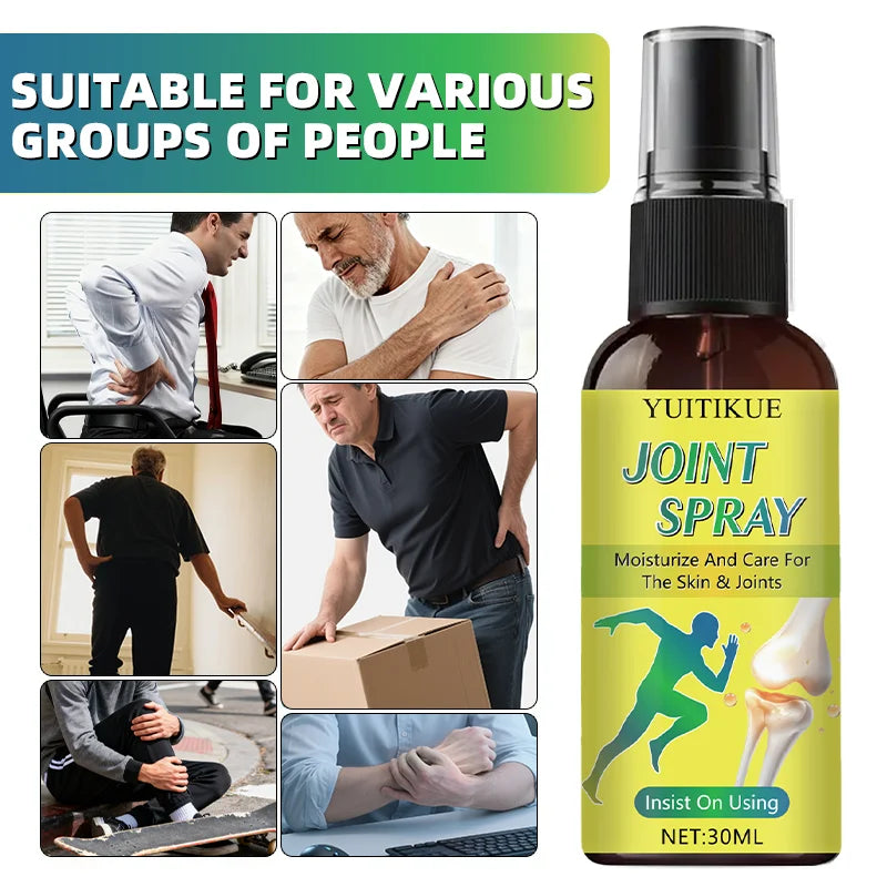 YUITIKUE JOINT SPRAY 30ml - For Various Groups, Moisturizes Skin & Joints, Easy Absorption, Exercise Worry Free Oasis Select